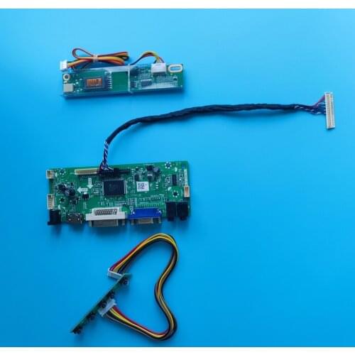 Controller board M.NT68676 screen Driver For B154EW04 V2/V6 1280X800 DIY VGA DVI 15.4 inch panel LVDS HDMI monitor Audio