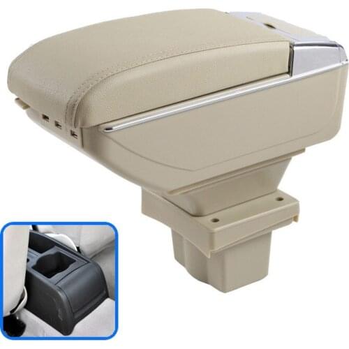 Armrest Rotatable For Skoda Yeti 09-On / Octavia Mk2 2 2005-2012 A5 Centre Console Storage Box Armrest Arm Rest 2009 2010 2011