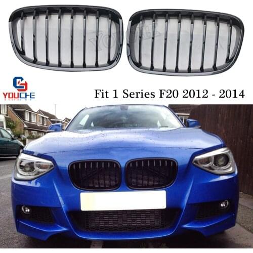 F20 Replacement Front Bumper Kidney Grille Mesh For BMW 1 Series F20 F21 2012 - 2014 114i 116i 118i 120i 125i M135i M140i