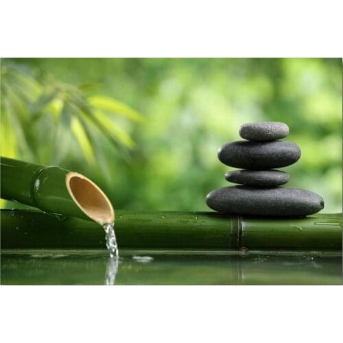 ZEN - Buddhism Bamboo Nature Art Silk Poster Print 24x36inch