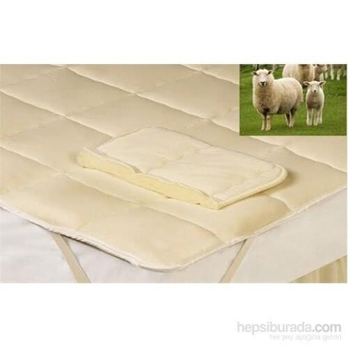 Wool Mattress Alezi ideal for a Healthy sleep. 80x190-Yatak Protective Fabric inner filling 100 wool. M2 150g