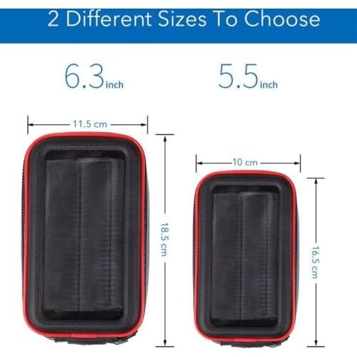 Waterproof Motorcycle Scooter Phone Holder Bag Motorbike Case for Mobile Phone A0NE