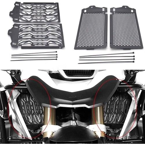 1pair Radiator guard FOR BMW R1200GS Adventure 2013-2015 2016 2017 LC Water cooled Moto Radiator Grille Guard Cover Protector