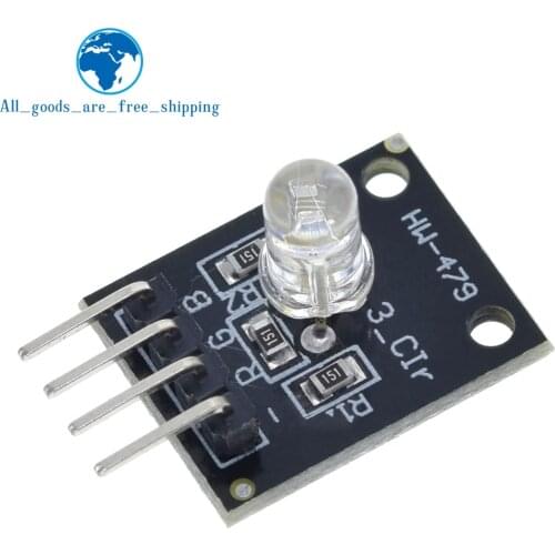 TZT Smart Electronics FZ0455 4pin KEYES KY-016 Three Colors 3 Color RGB LED Sensor Module for Arduino DIY Starter Kit KY016