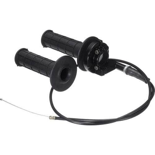 1set Motorcycle Grip Throttle Turn 22mm 7/8" 110-250cc Twist Throttle Cable Acceleration Hand Grip Off-road ATV DIY Parts