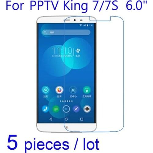 5pcs/lot Soft Screen Protectors for PPTV King 7S Clear/matte/Nano Explosion-Proof Protective Films for PPTV King 7 7S Mobile LCD