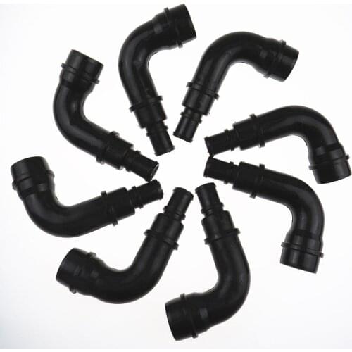 8Pcs 06A103213F Oil Breather Vacuum Vent Hose For VW Jetta Golf Passat Beetle Audi A4 A6 TT Seat Leon Skoda Octavia Superb 1.8T