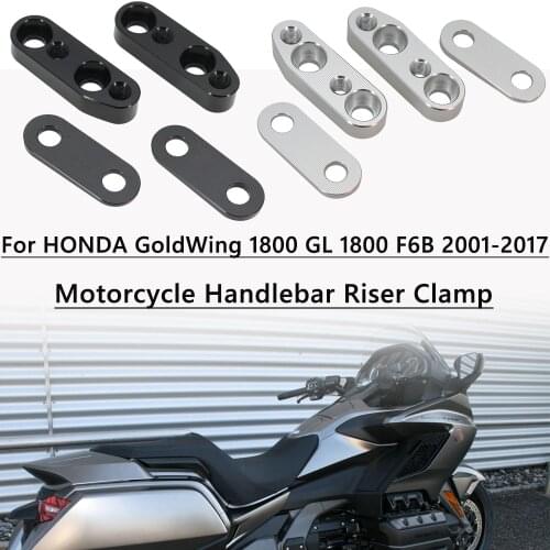 For Honda Goldwing GL1800 F6B GL 1800 2001-2017 Motocross Accessories Clamp Handlebar Heightening Code Handlebar Risers Adapter