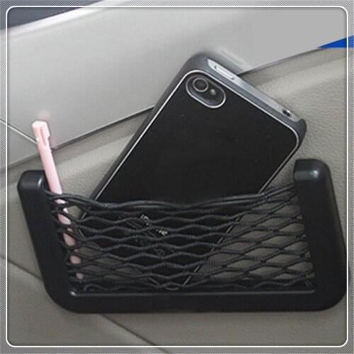 8*15CM Car Organizer Net Sticking Holder Pocket trunk for Kia Carens SOLARIS Verna IX25 CUB Ray K2 Naimo Provo K9 Cross