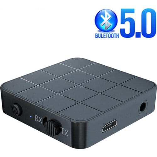 Bluetooth 5.0 Audio Receiver Transmitter AUX RCA 3.5MM 3.5 Jack USB Music Stereo Wireless Adapters Dongle For Car TV PC Speaker