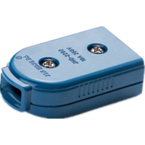 American Standard two flat industrial power socket connector socket JHD-2202 female plug,10A,250V