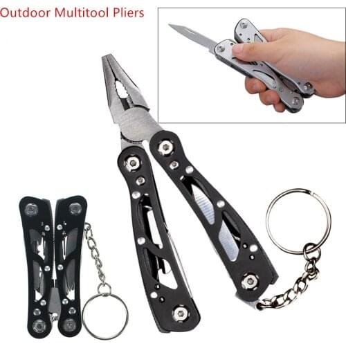 2019 sale Outdoor Multitool Pliers Repair Pocket Knife Fold Screwdriver set Hand Multi Tool Mini Folding Pocket Portable Pliers