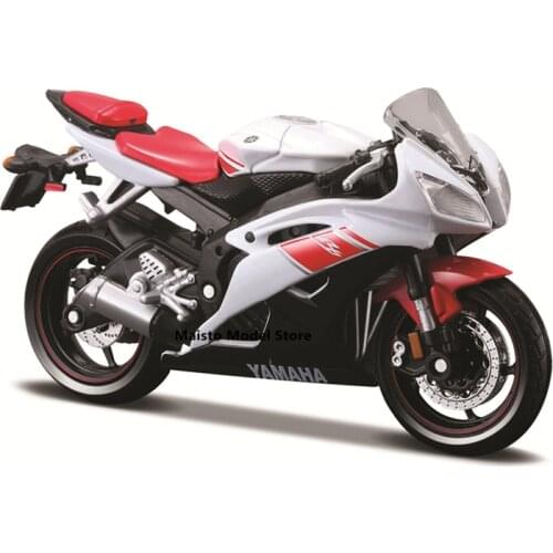 Maisto 1:18 scale Yamaha YZ-R6 motorcycle replicas with authentic details motorcycle Model collection gift toy