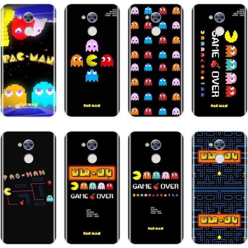 Soft Phone Case Silicone For Huawei Honor 4C 5C 6A 6C Pro Pacman Game Funny Cute Back Cover For Huawei Honor 6 5A 4X 5X 6X Case