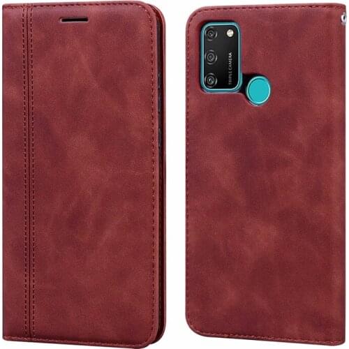 On Honor8S 7S 20S 20Pro 10i 10 9 Lite Light Cover Etui Flip Case For Huawei Honor 9S 9A 9C 9X 8A 7A 7C Pro Y5 2018 Y6 Prime 2019