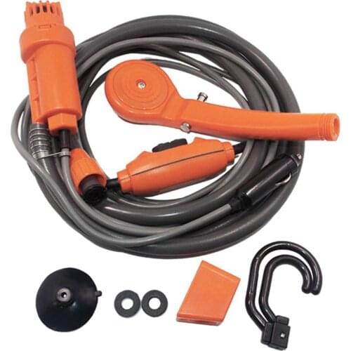 2020 New12V Mini Easy Install Camping Portable Pet Cleaning Travel Hiking Vehicles Washer Universal Sprinkler Outdoor Car Shower