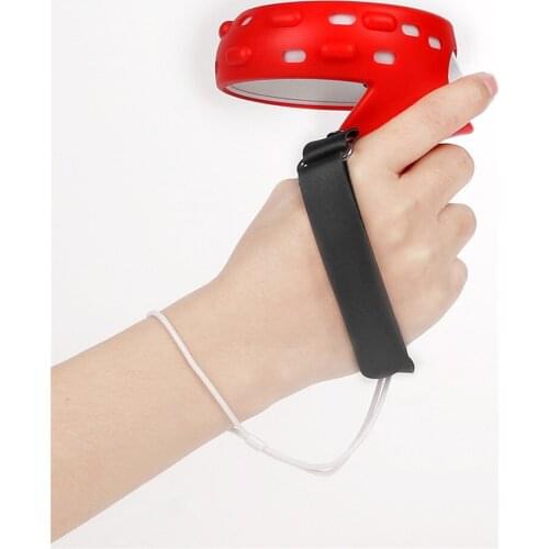 Handle Grip Cover Controller Protective Sleeve Cover with Hand Strap for Oculus Quest 2 VR Handle