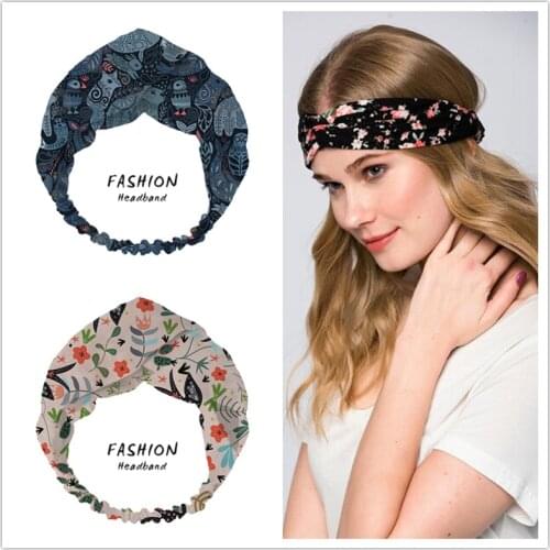 Wide Ladies Female Knot Headbands For Girls Simple Solid Candy Color Cloth Hairbands Hair Hoop Women Adult Hair Accessories