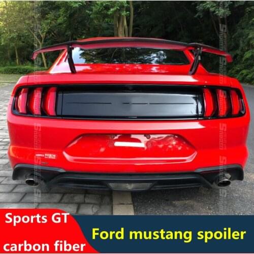 Carbon Wing Spoiler Mustang Rear Lip Rear Spoiler High Quality Colour Car Rear Wing For Ford Mustang Universal Tail Accessories