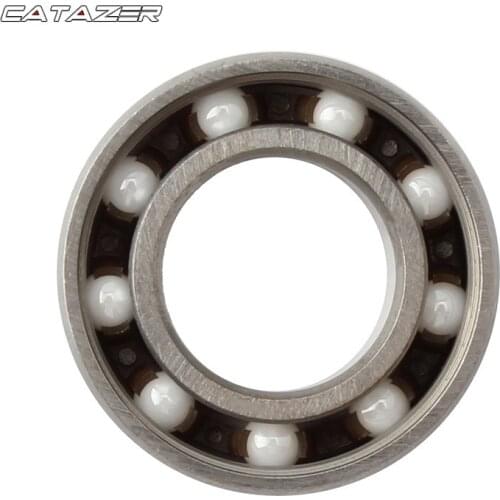 Bike Rear Derailleur Guide Wheel Ceramics Bearing Jockey Wheel Pulley Bearing 9 * 17 * 5mm MTB Road Fixed Gear Bicycle