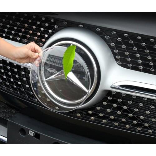 Car Logo Protection Decorative Cover For Mercedes Benz GLE Class GLE 350 450 2020 External Accessories