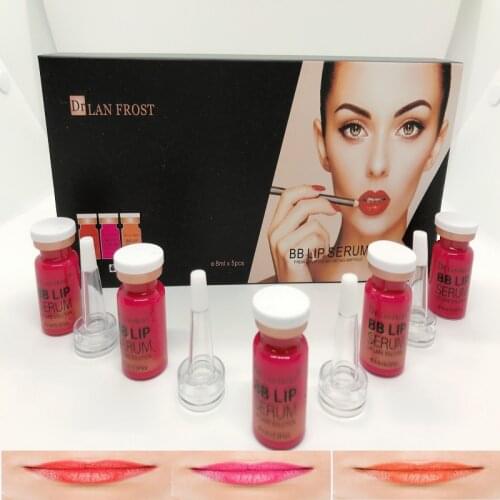 8ml Meso BB Lips Glow Treatment Ampoule Korean Lip Gloss BB Cream Glow Serum For Lip Blush Pigment Microneedles Dr Pen Treatment