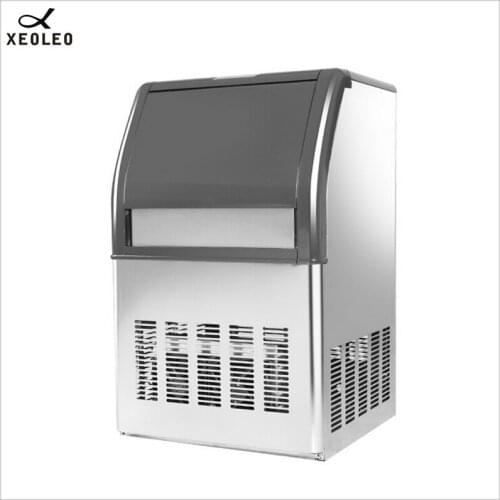 XEOLEO Automatic Ice maker 15kg storage Ice Making Machine Ice Maker automatic add water 44 pcs/18 min For Lab/Coffee shop