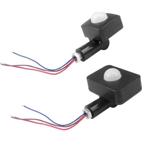 Sensor Detector Infrared PIR Motion Sensor LED Light PIR Motion Switch AC110-220