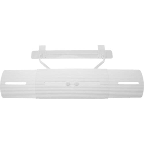 Hot TOD-Adjustable Air Conditioner Cover Windshield Air Conditioning Baffle Shield Wind Guide Month Straight Anti-Wind Shield Dr
