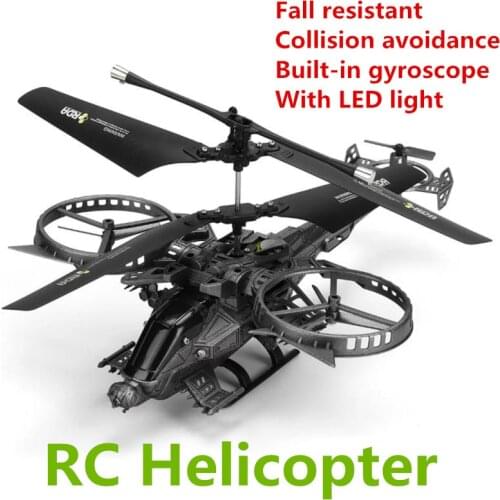 New Upgraded Version RC Helicopter 3.5 Channel Built-in Gyroscope Radio Electronic Hobby Toys Fall Resistant Gifts For Children