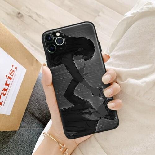 Bunny Girl Senpai sakuta x mai Silicone Glass Phone Case Cover Shell For iPhone SE 6 6s 7 8 Plus X XR XS 11 12 Mini Pro Max