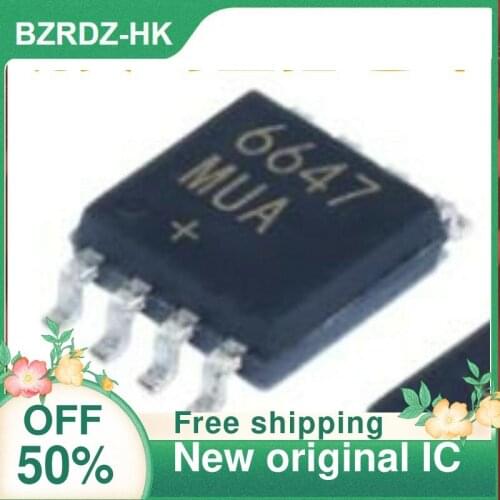 2-10PCS/lot MAX6647MUA MAX6647 6647MUA+ MSOP-8 New original IC