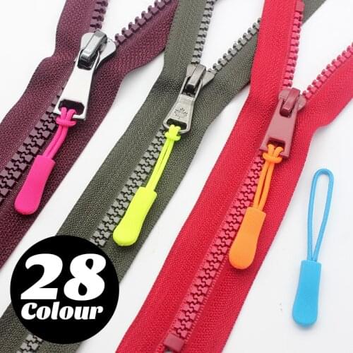 10pcs Zipper Pull Puller End Fit Rope Tag Replacement Clip Broken Buckle Fixer Zip Cord Bag Suitcase Tent Backpack Zipper Head
