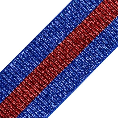 20yard Shiny Blue Red Fabric 49mm Elastic Stretch Ribbon Tape Band Belt Clothing Triming for Clothes Bag Sewing Supplies T2542