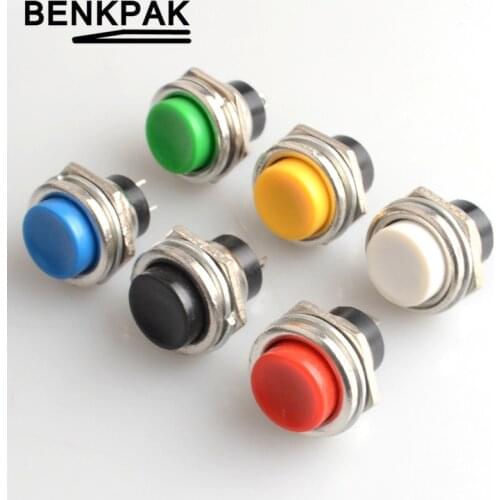 36pcs Momentary 16mm Push Button Switch