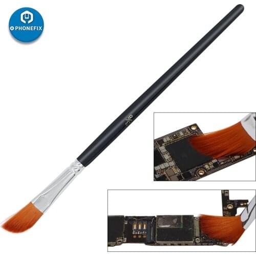 45 Degree Bevel Nylon Brush Anti-static Electric PCB Brush Motherboard Dust Cleaner Cell Phone Laptop Keyboard Cleaning Brush