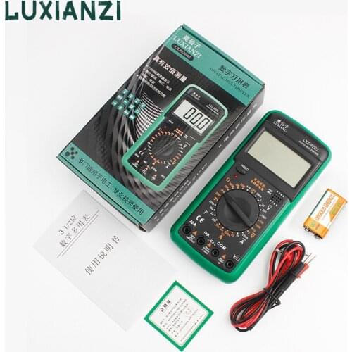 LUXIANZI Digital Multimeter High Precision Smart Meter Testers AC/DC Ammeter Ohm Capacitance Hz Voltage Capacitance Meter