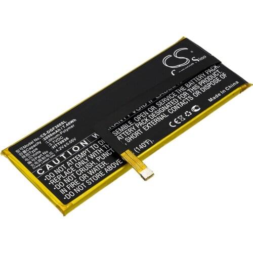 CS 2000mAh / 7.40Wh battery for Doogee F3 HTT0036