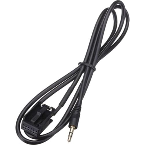 1.5m Car 3.5mm AUX Cable For 12 Pin OPEL CD30 CDC40 CD70 MP3 IPod IPhone