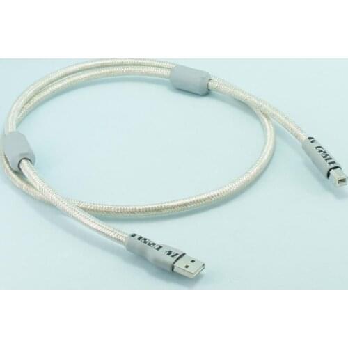 ZY HiFi Audiophile USB 2.0 A-B Device 1M (3.4FT) DAC Cable
