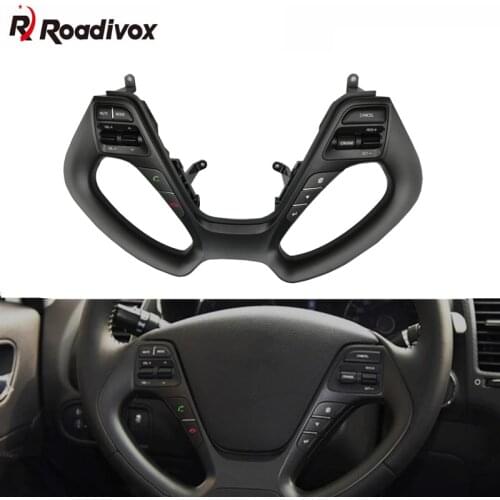 Car Steering Wheel Control Button For KIA K3 Multifunction Cruise Car Radio GPS Multimedia Navigation Remote Switch Acessories