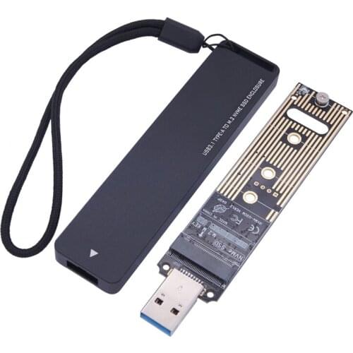 SSD Enclosure Case USB3.1 Type a to PCI-E SSD M.2 NVME M.2 SSD Enclosure NVME SSD Enclosure