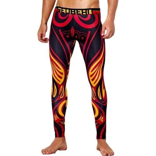 Men thermal trousers winter tights leguis termico thermal underwear for men print elasticity fitnes pants warm mens underwear