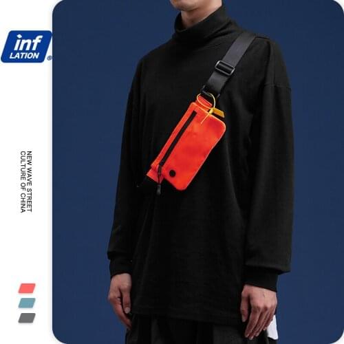 INFLATION 2020 NEW Male Female Elastic Summer Fashion Money Purses Waist Bag Men Fanny Pack for Mens Belt Bags 206AI2019