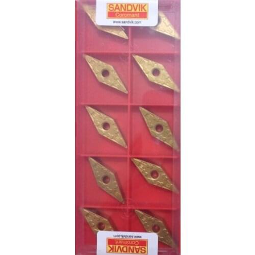 ORIGINAL 10PCS CARBIDE INSERT VNMG 16 04 04-MF 1025