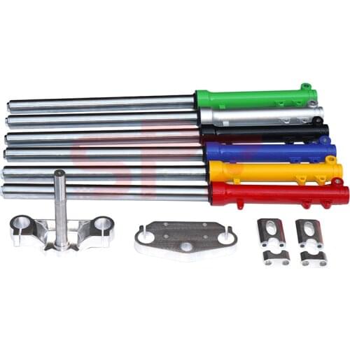 735MM Front Inverted Fork Shock Absorption Suitable for Chinese Dirt Bike CRF KLX with Protective Cover