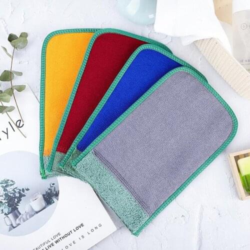 1/2pcs Portable Cleaner Towel Korean Exfoliating Bath Glove Washcloth Body Scrub Shower Towel For Adults Coarse Grain Towels