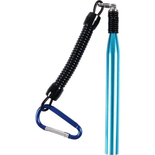 Fishing Tool Soft Bait Wacky Rig Tool + 10pcs Silicone Worm O-ring Lanyard Material: lead alloy Net weight: about 26g