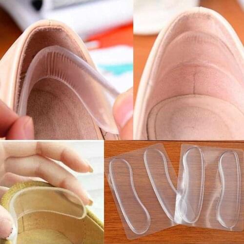 Silicone Insole High Heel Cushion Pads Shoes Insoles Pad Invisible Shoe Stickers Anti Slip Rubbing Foot Care Tools Arch Support