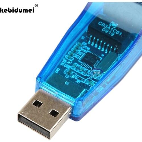 1 PCS USB Network Adapter Lan RJ45 Card 10/100Mbps Ethernet Store Hot Sale